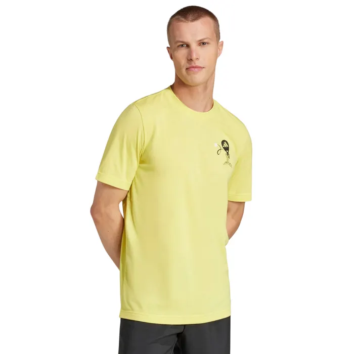Adidas Padel Zone Graphic Shirt Heren