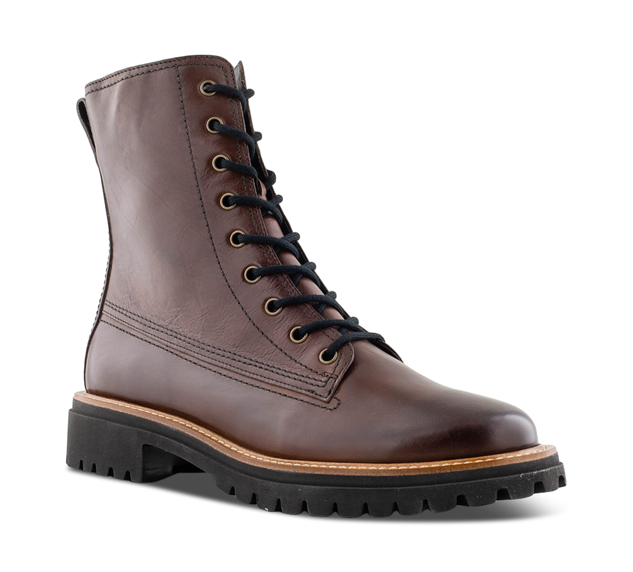 Paul Green Super Soft - Schnürstiefel braun