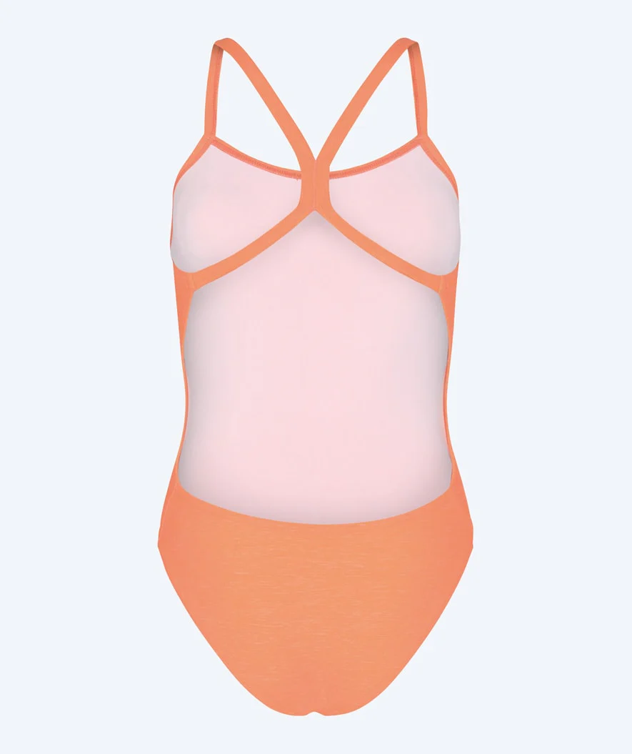 Watery badedragt til damer - Melange Freestyler - Orange