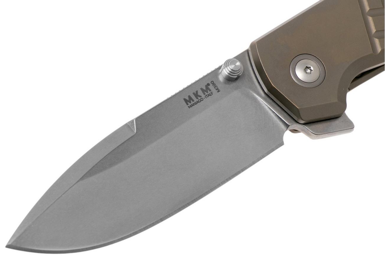 MKM Maximo MM-TBR Bronze Anodized Titanium zakmes, Bob Terzuola design