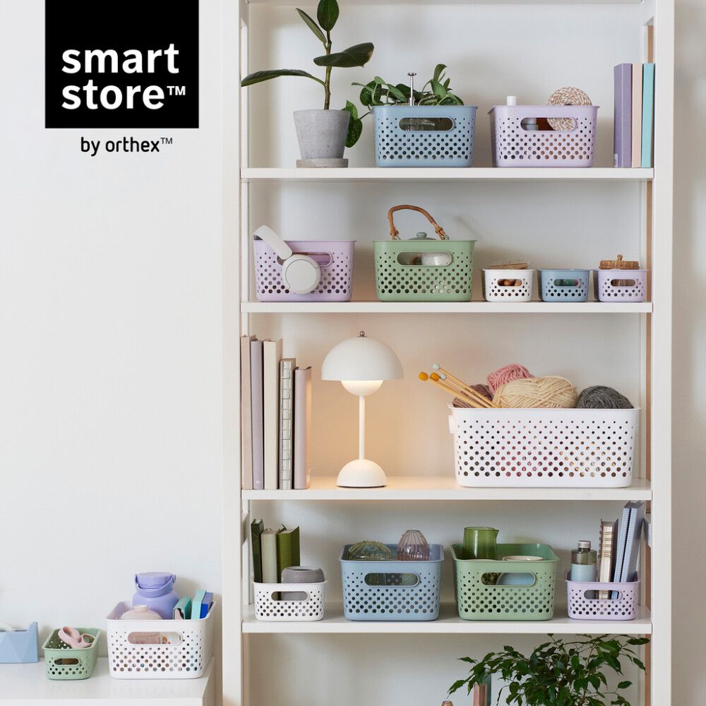 OPPBEVARINGSKURV SMARTSTORE ESSENCE LARGE BLÅ 11,4L