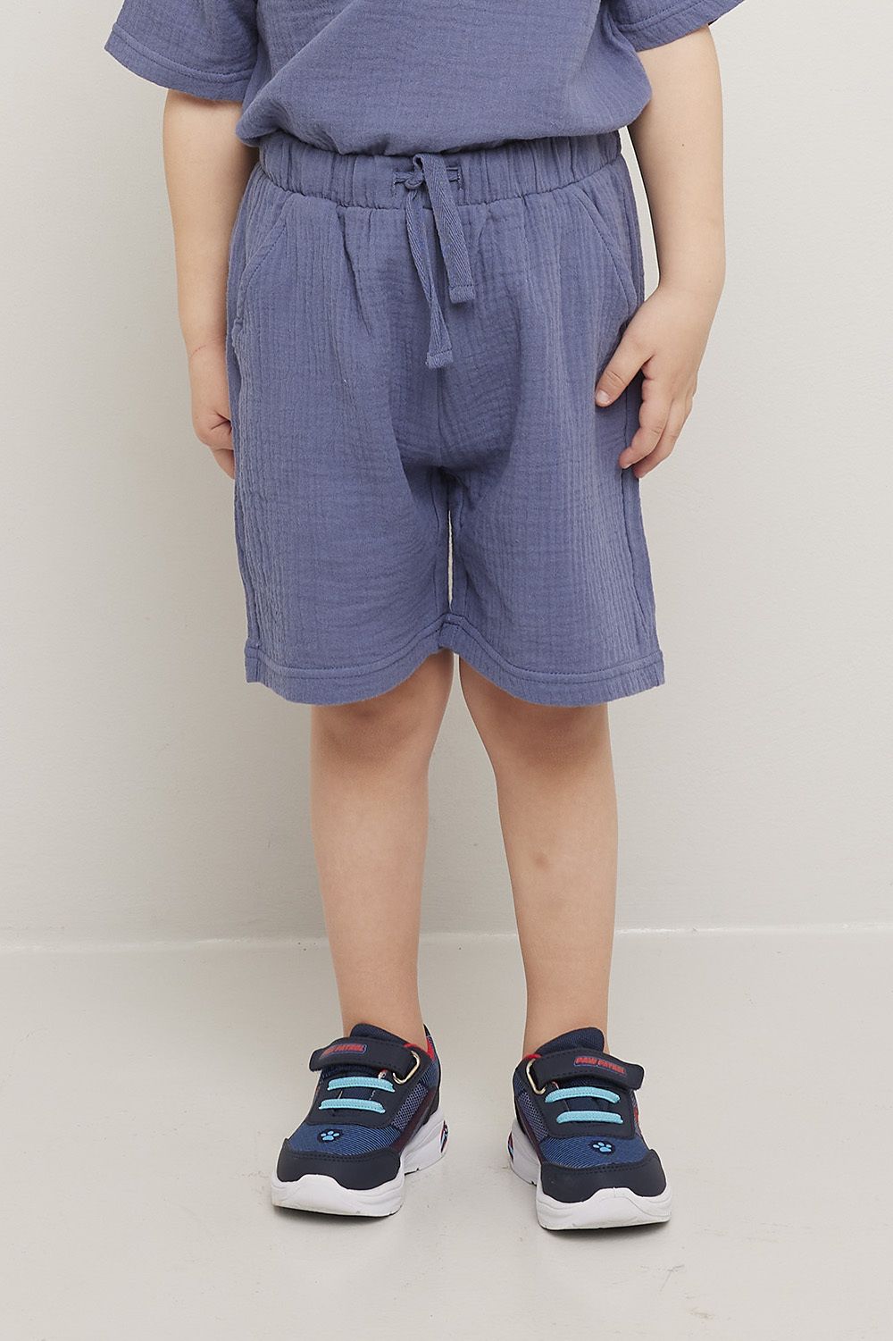 Shorts i musselin
