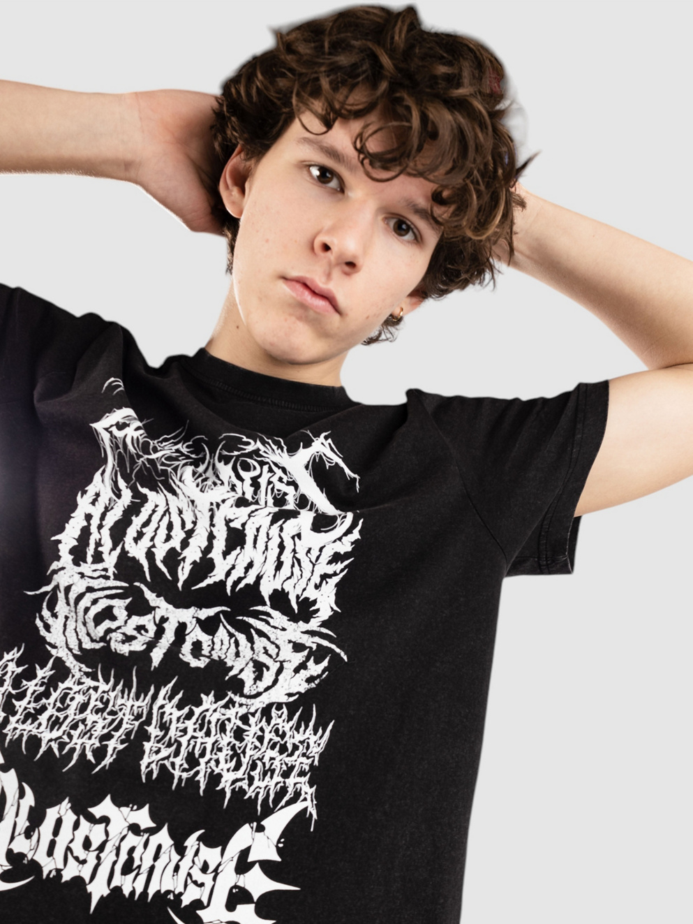 A Lost Cause Dark Omens Vintage T-Shirt vintage black