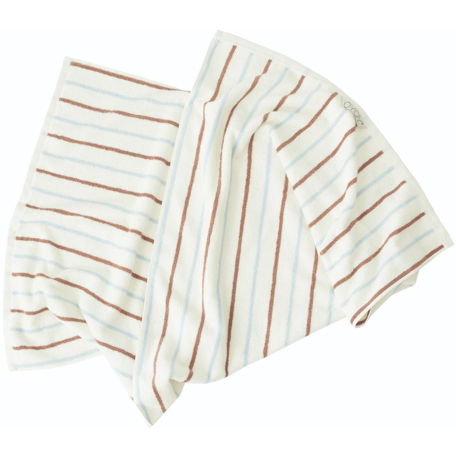 OYOY Handtuch Raita Towel - 70x140 cm cloud_caramel