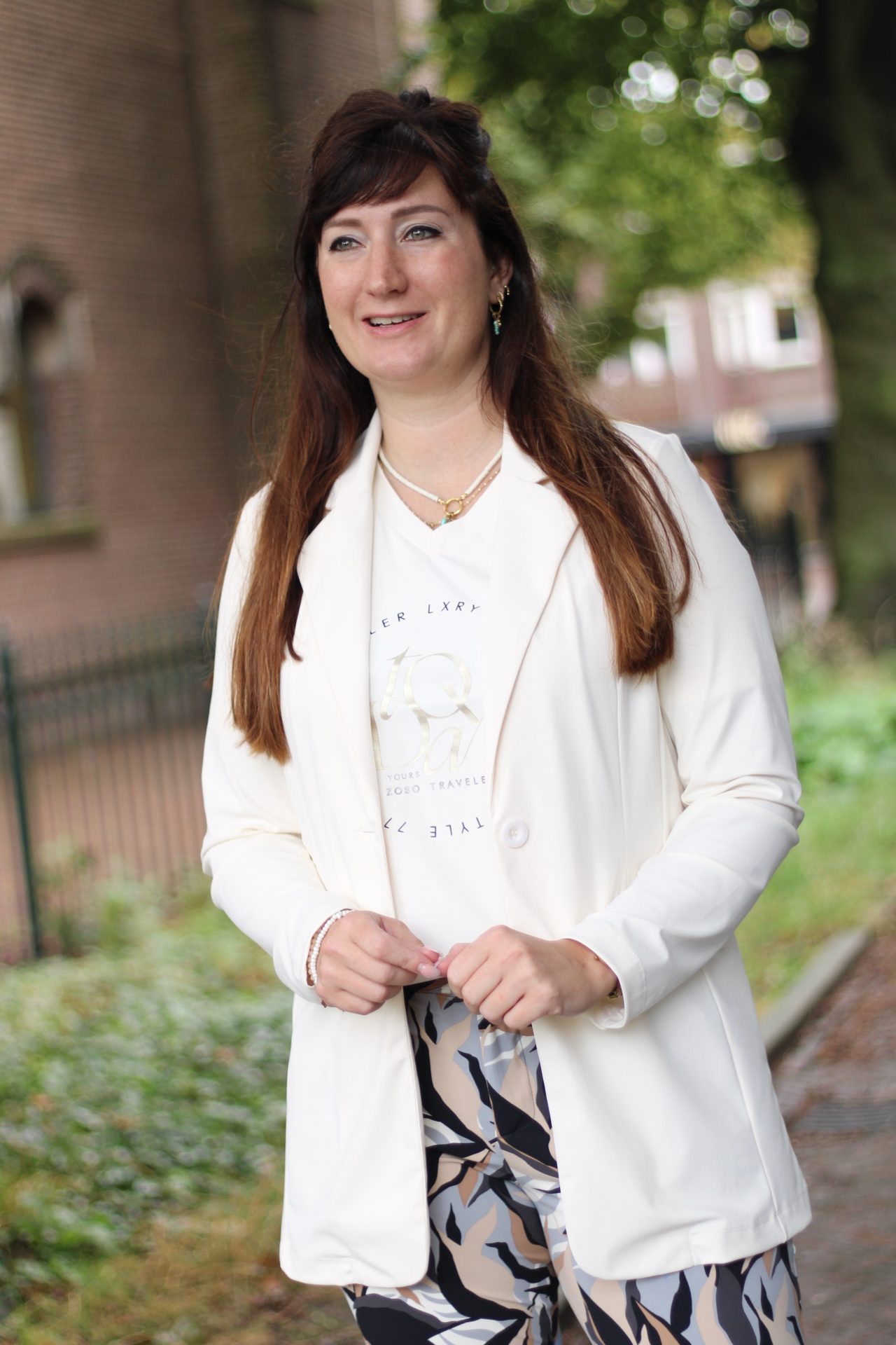Zoso - Ruby Travel Blazer - Ivory