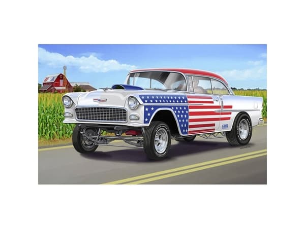 Revell 14519 1955 Chevy® Bel Air® Street Machine 2N1 Bilmodel byggesæt 1:24