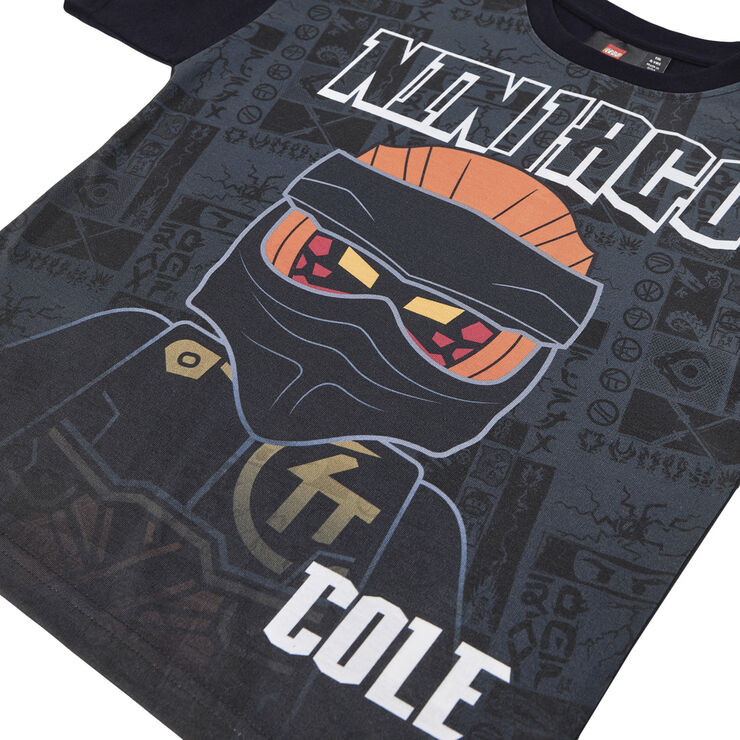 LEGO kidswear-LEGO børnetøj LWTAFFY 118 - T-SHIRT S/S Sort