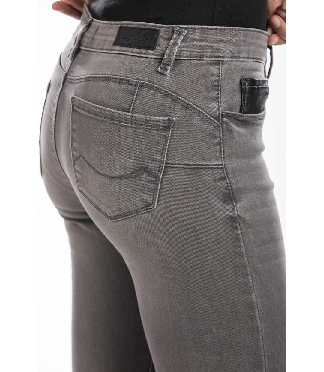 Jeans slim push up LORETA GRIS