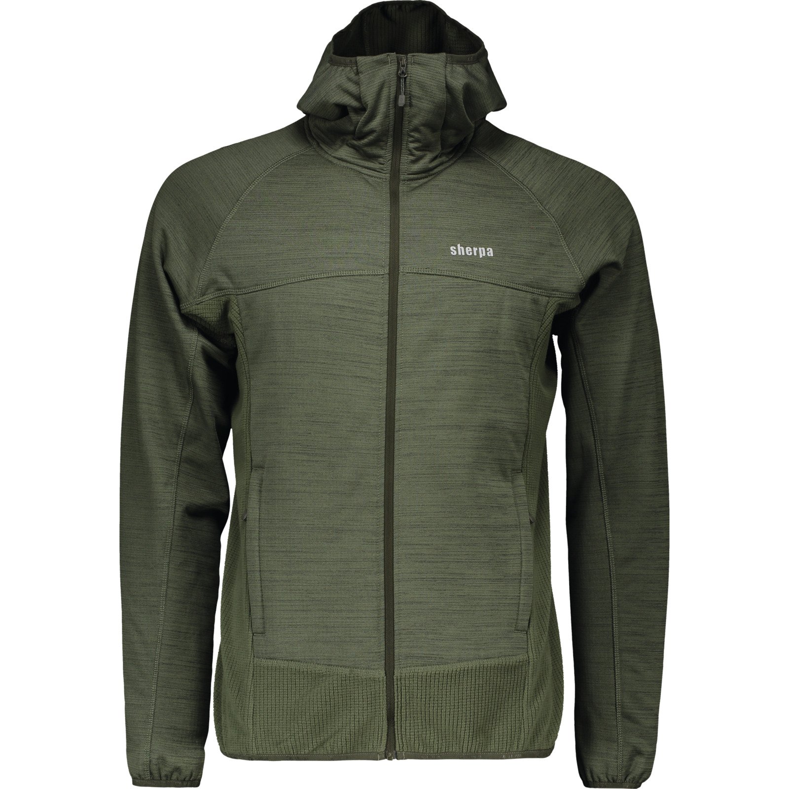 Sherpa Herren-Fleecejacke Bajura M, olive