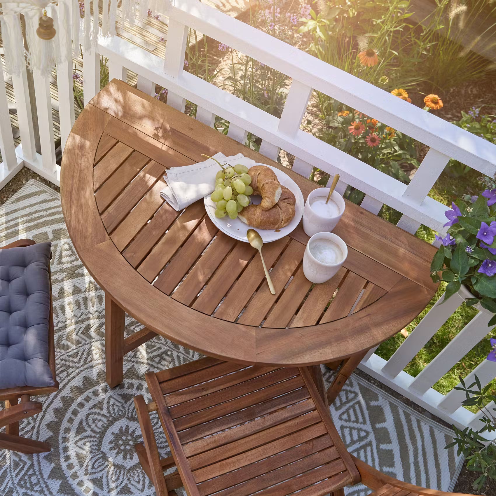 Gartentisch SOMERSET mit Faltfunktion