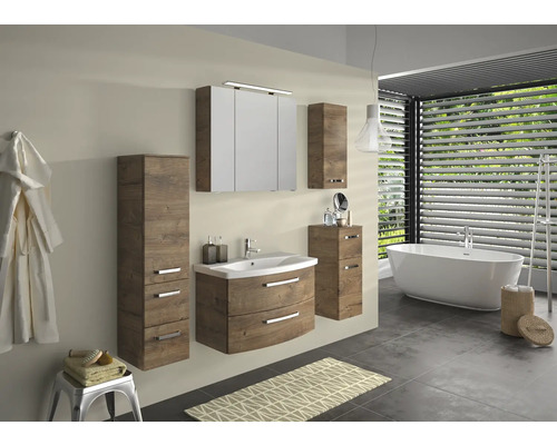 Jungborn onderkast VENTITRE BxHxD 30 x 73 cm x 33 cm Frontkleur eiken ribbeck houtdecor