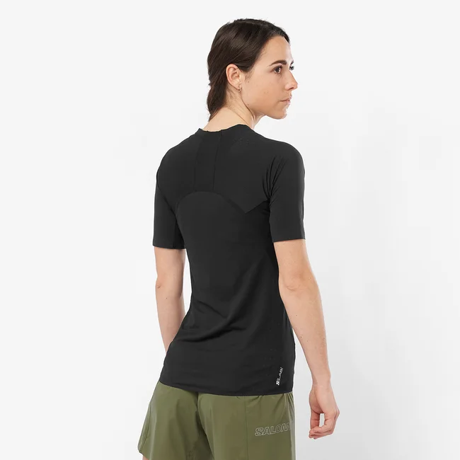 S/LAB SPEED  T-shirt à manches courtes pour femme DEEPBLACK