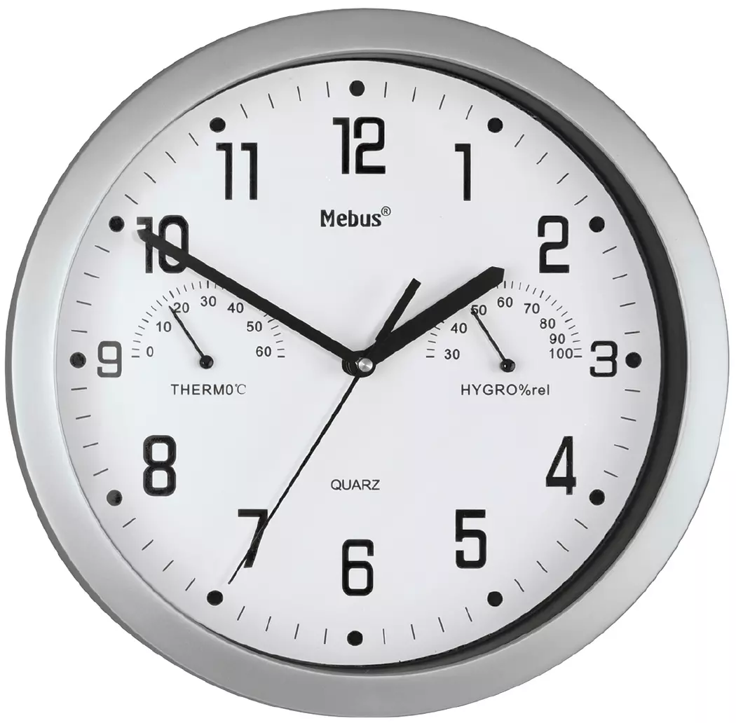 Quarzwanduhr 06992 Ø 26 cm