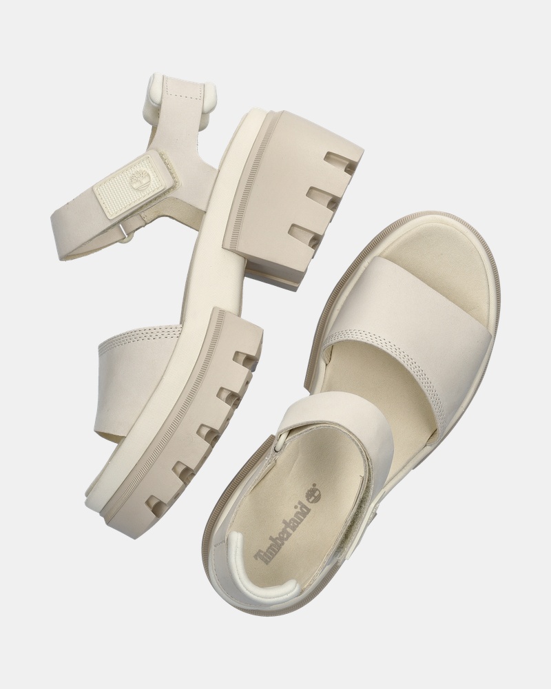 Timberland Everleigh Anklestrap Sandalen  - wit