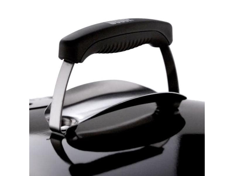 Weber Holzkohlegrill One-Touch Original 47 cm Holzkohlegrill mit Grillstand, Schwarz