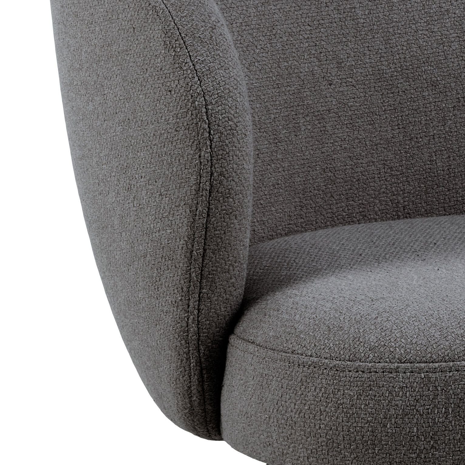 LELIA Stuhl - Grau / B: 58.0 cm x T: 60.0 cm x H: 80.0 cm