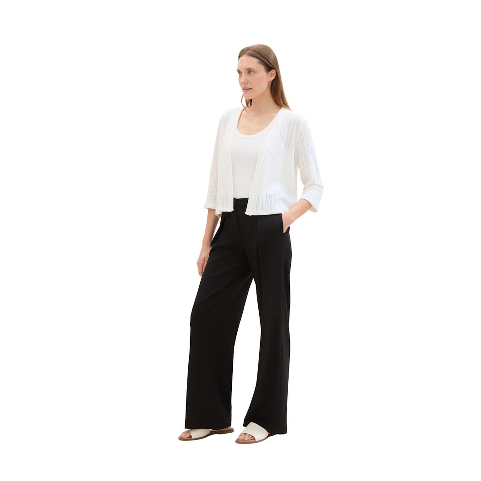 Tom Tailor T-shirt loose knit cardigan