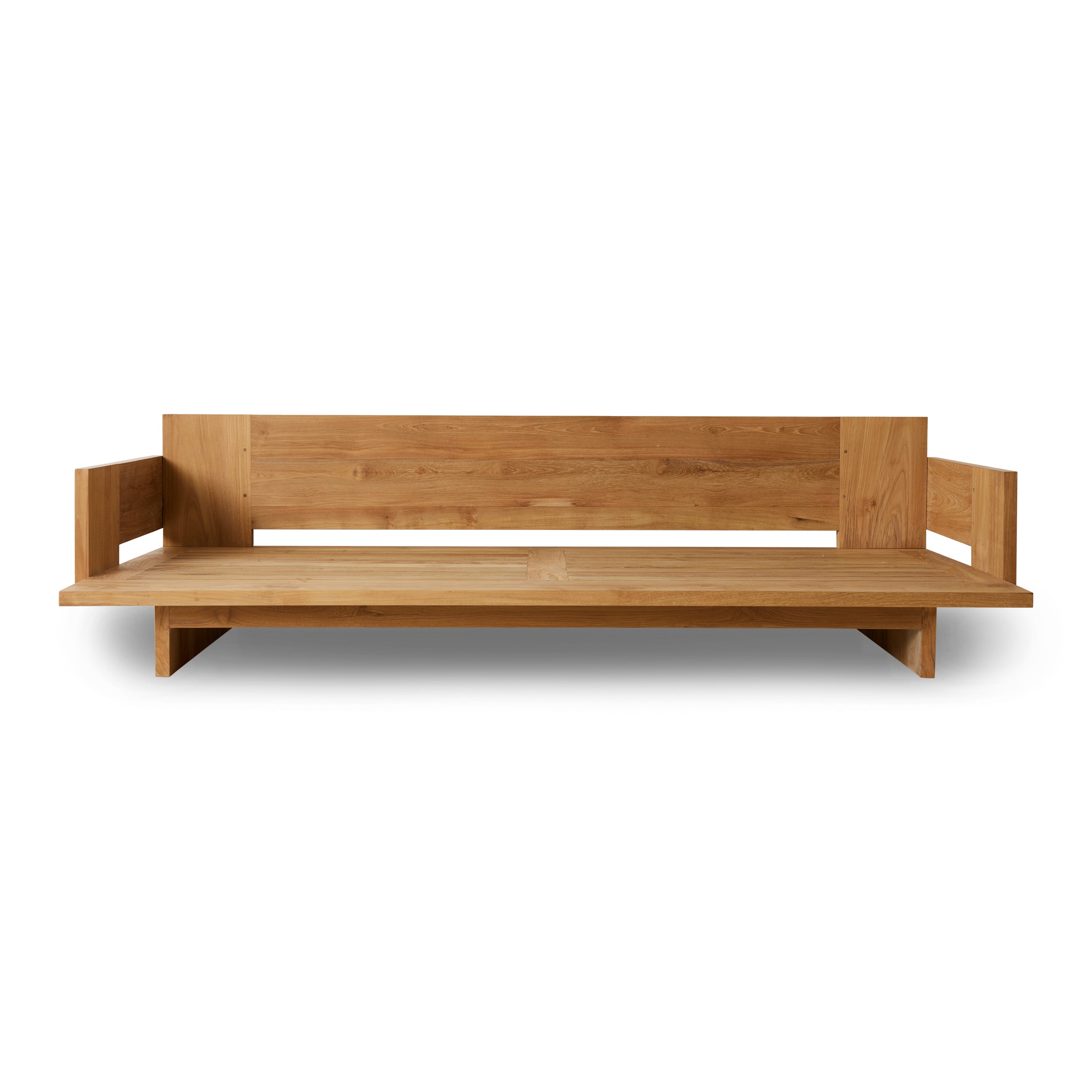 HKliving Teak Tuinbank - Retro