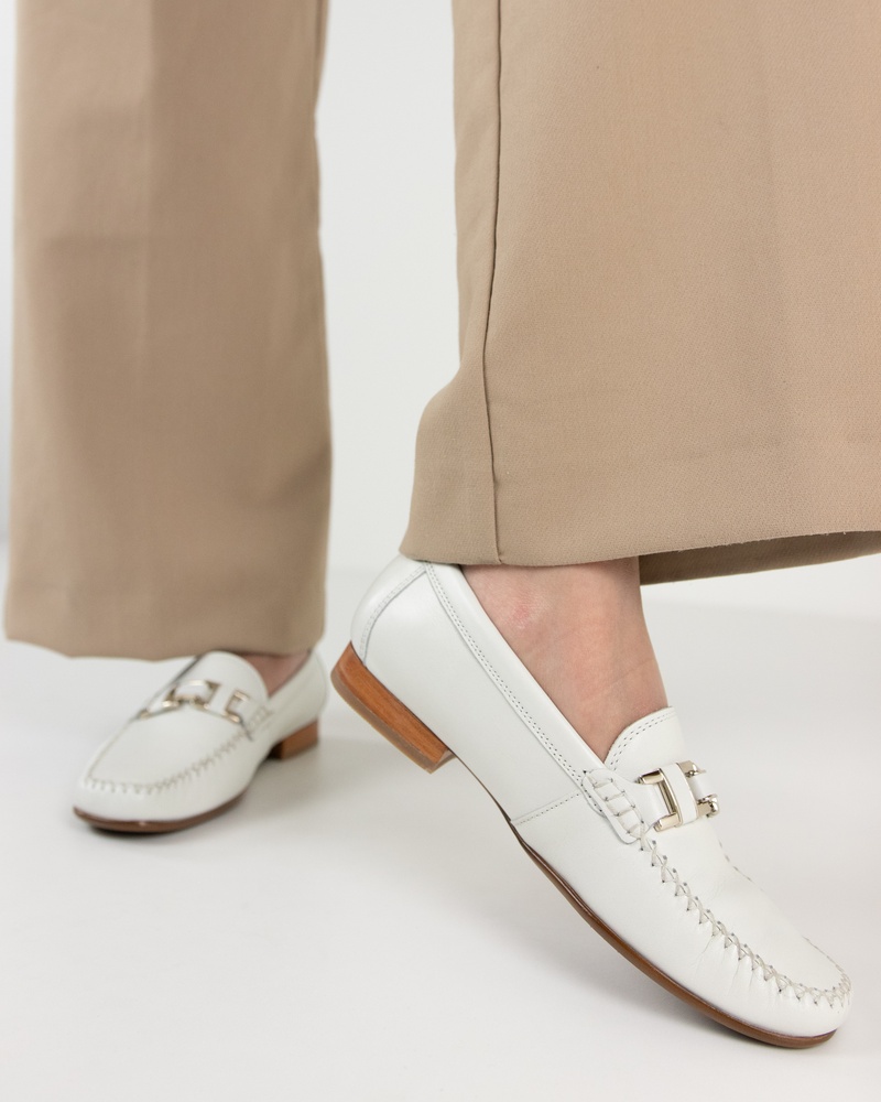 Sioux Cambria Mocassins & loafers  - wit