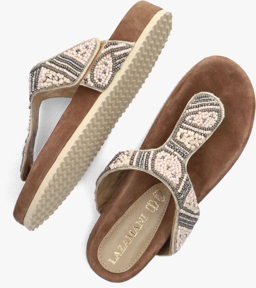 LAZAMANI beige lazamani slippers 75.397