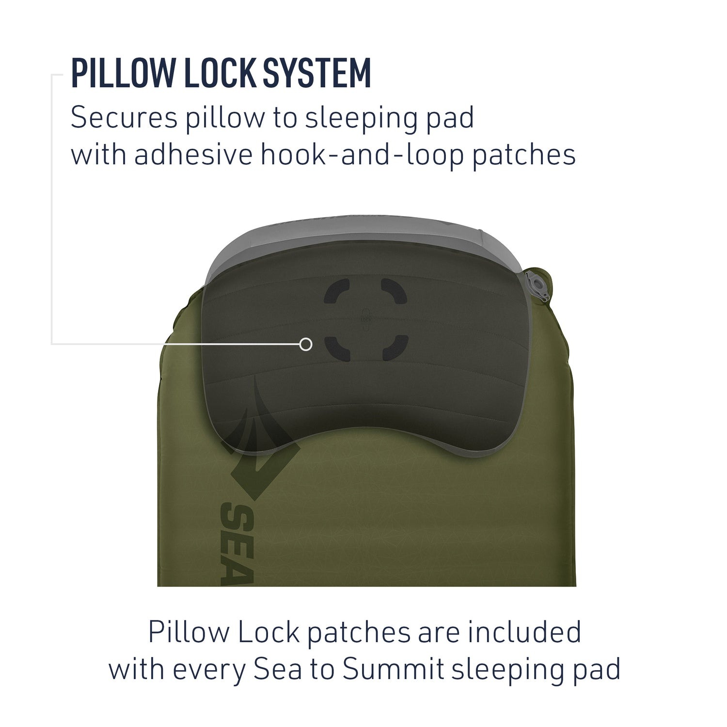 Camp Plus Self-Inflating Sleeping Mat Moss