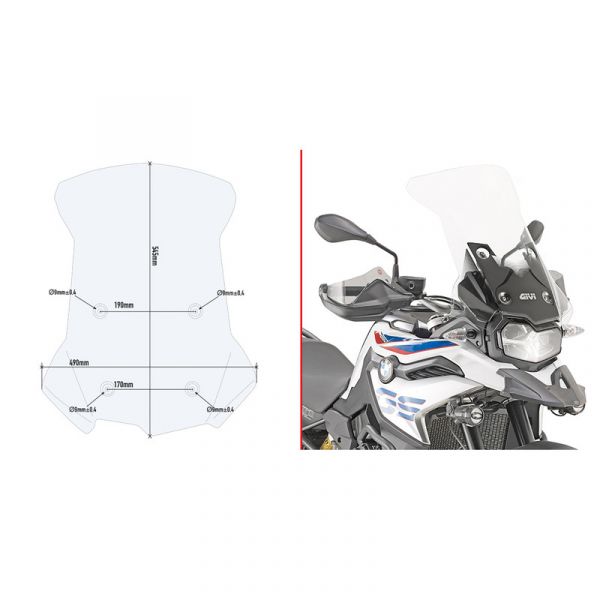 Givi Para-brisas - D5127ST