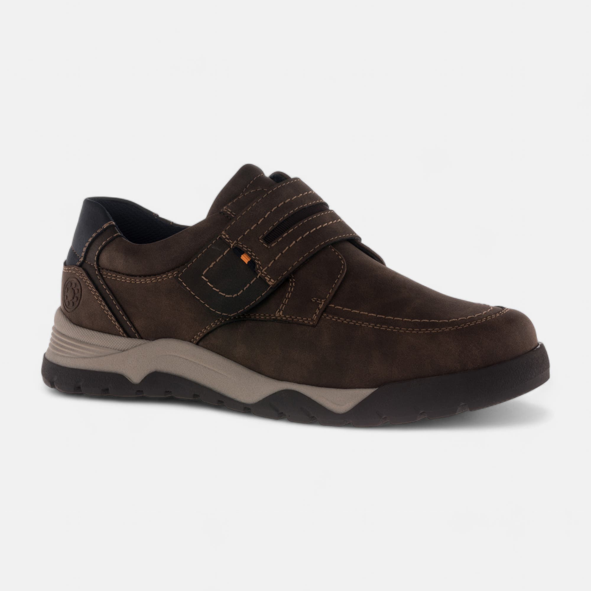 Derbies pieds sensibles Homme marron