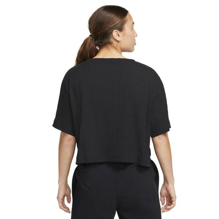 Nike Sportswear Ribbed Jersey T-shirt Sort