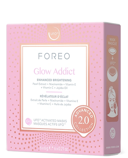 Glow Addict 2.0 UFO™ Mask - With Pearl Extract & Niacinamide