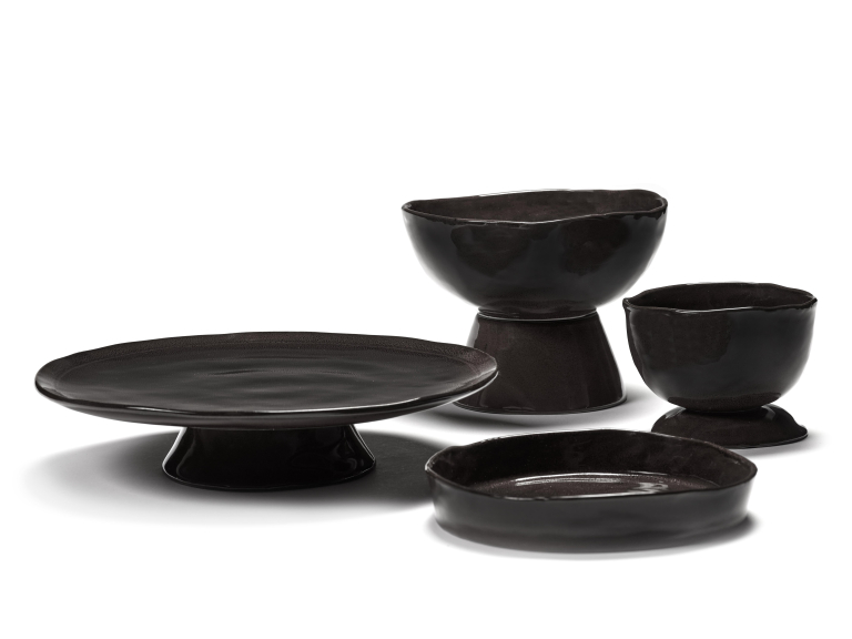 Serax La Mère by Marie Michielssen diep bord Ø23 set van 2 Venetian Red