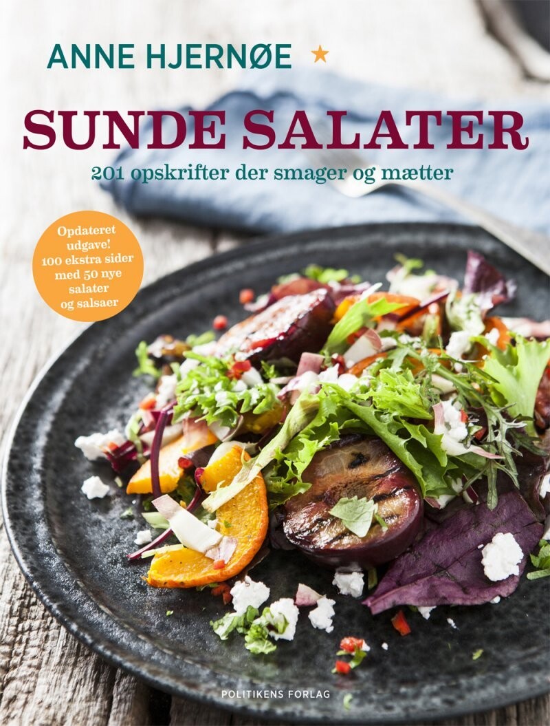 Sunde Salater - Anne Hjernøe - Bog