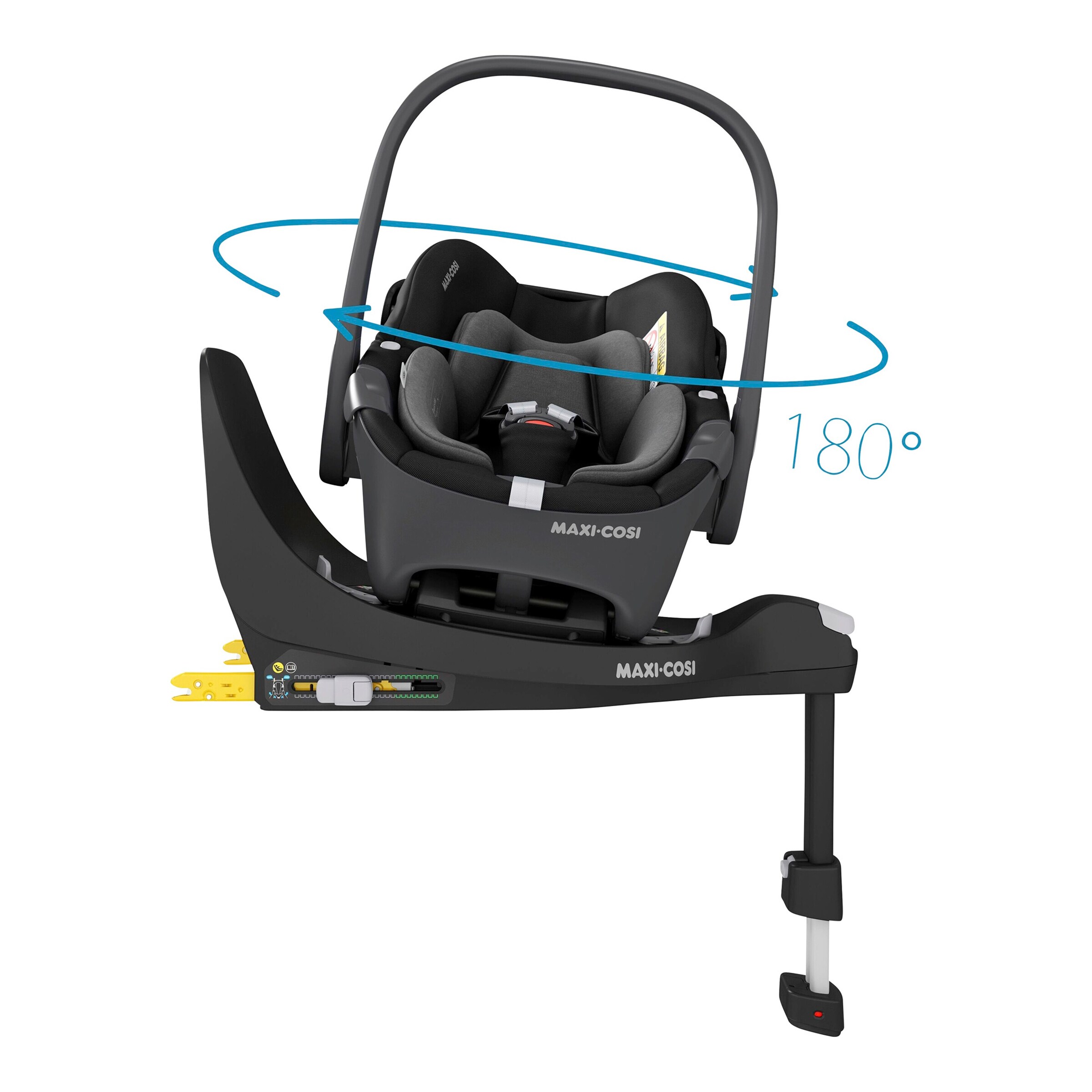 Maxi-Cosi Babyschale Pebble 360 i-Size essential black
