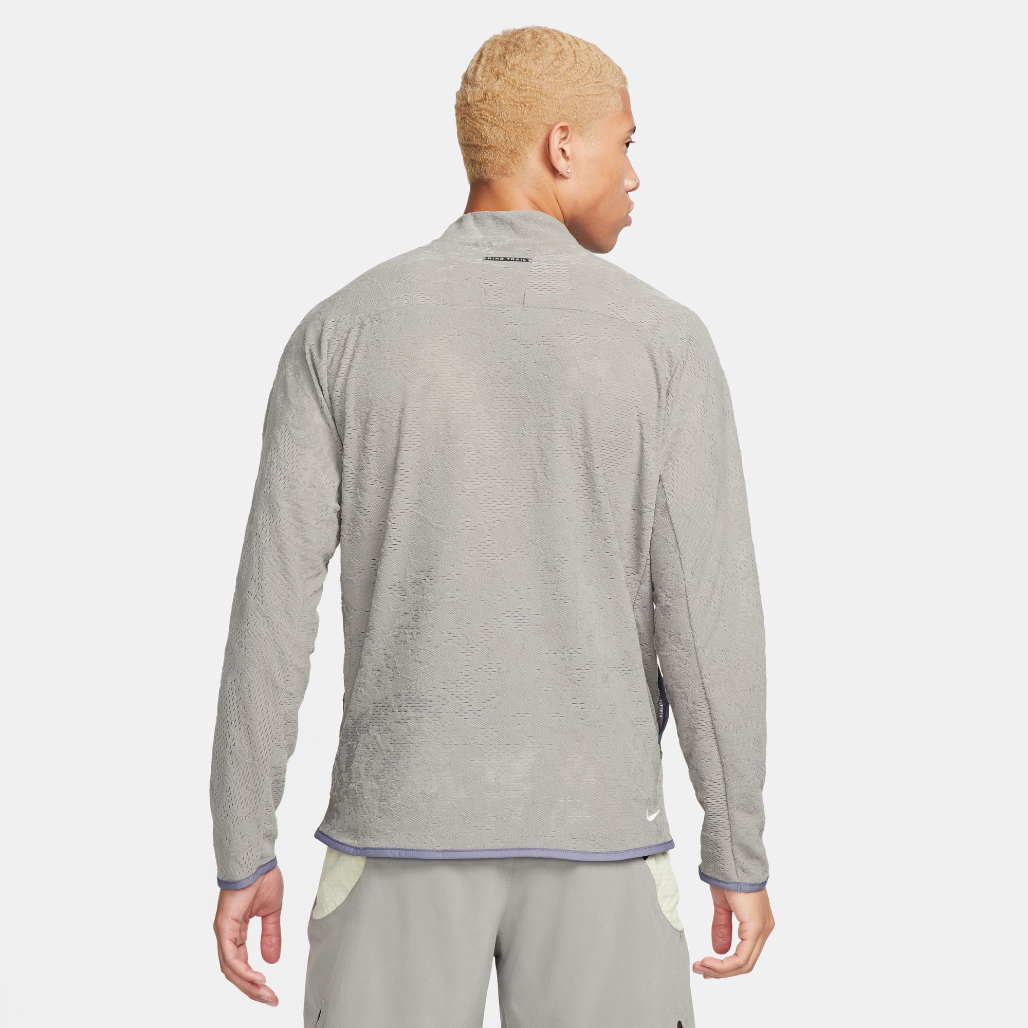 Dri-FIT Trail Midlayer 1/2-Zip Herre 053/Dark Stucco/Dark Stucco/Summit White