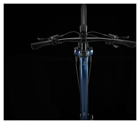 Vélo de Ville Électrique Trek FX  2 Shimano Altus 9V 250 Wh 700 mm Bleu Mulsanne