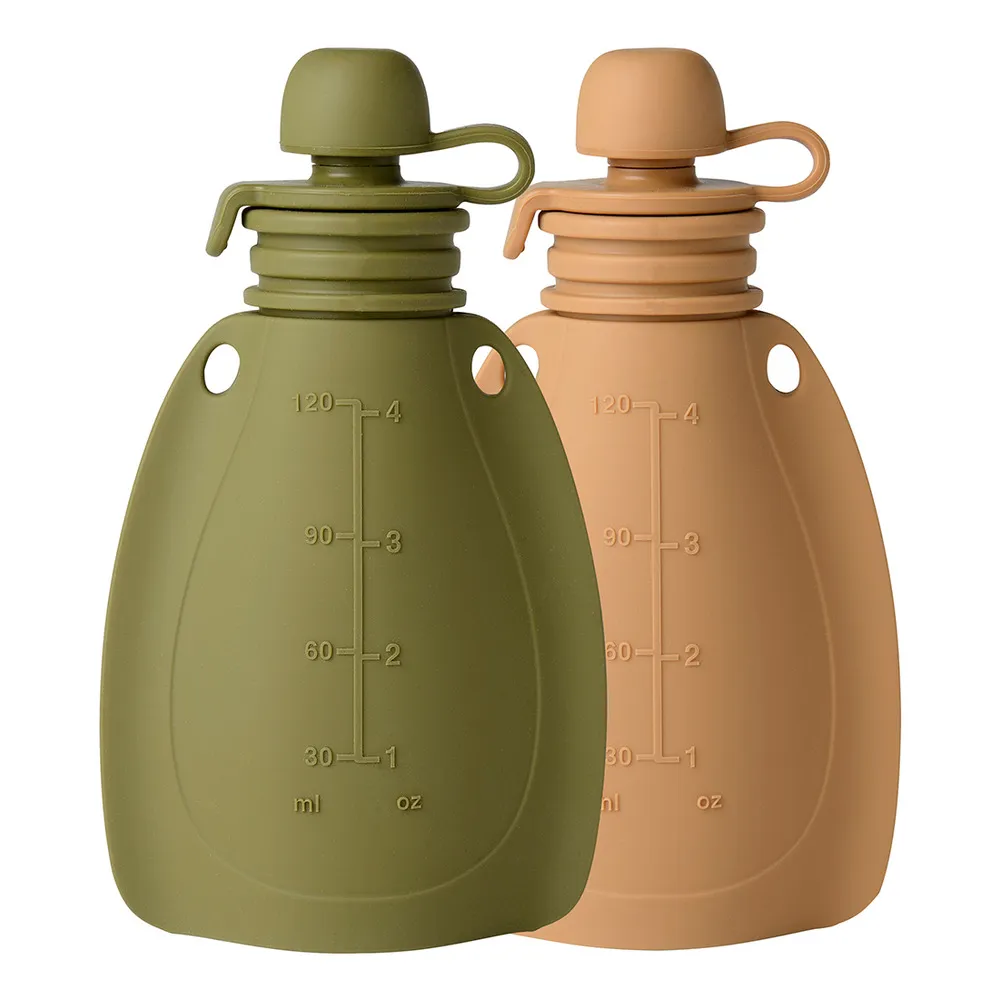 Mininor Smoothieflaske Mosgrøn/Rådyr 2 stk. - 120 ml.