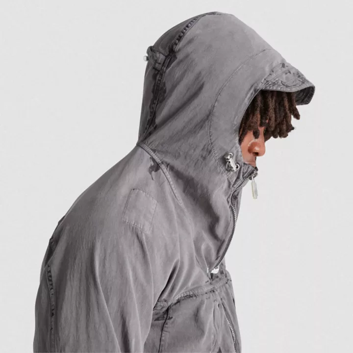 Parka style chasse Future73 Timberland x A-COLD-WALL* unisexe en gris foncé