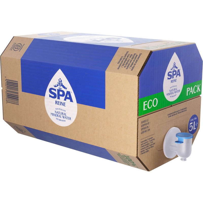 Fontaine eau minérale Spa reine Eco 5 L