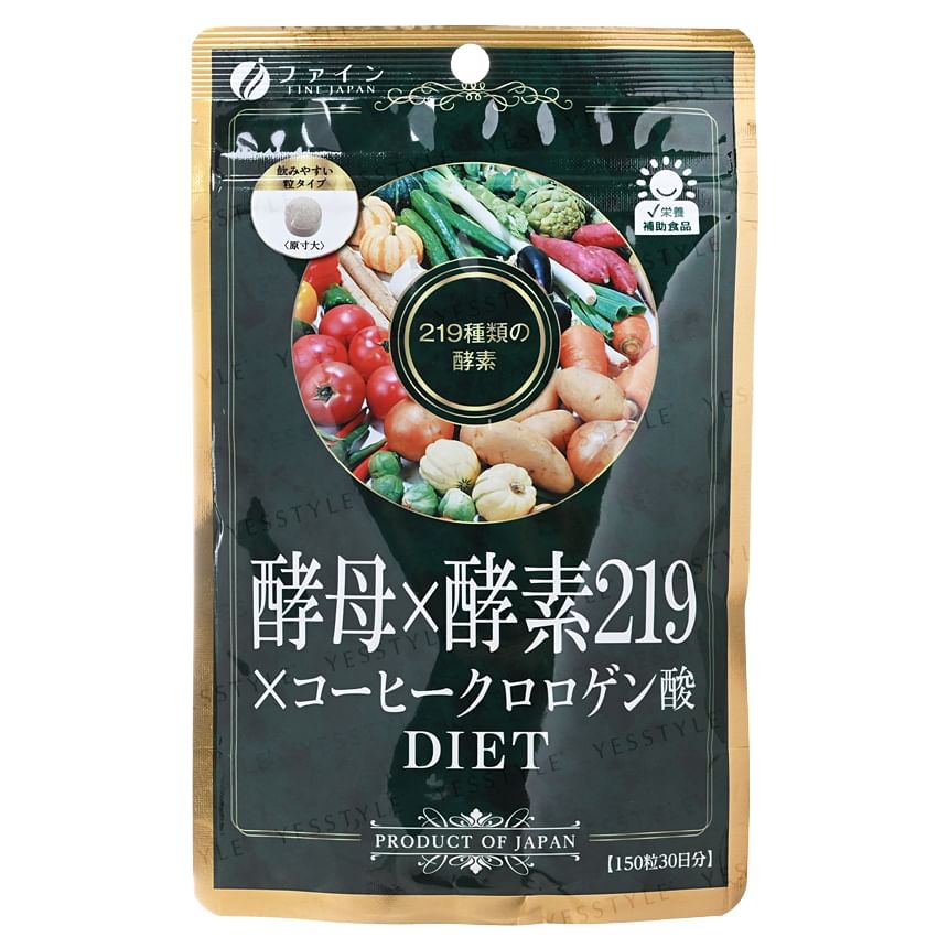 FINE JAPAN - Gist x Enzym 219 Dieettabletten