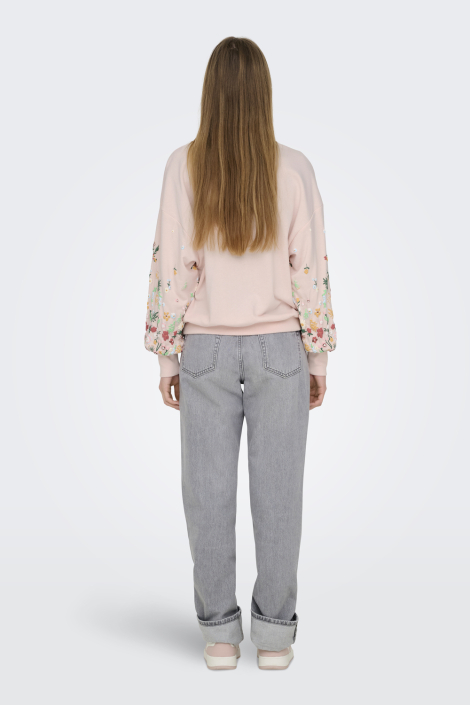 Only roze dames sweater
