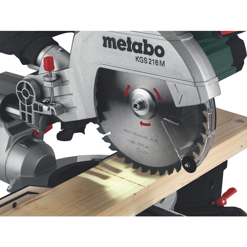 Metabo KGS 216 M afkort- en verstekzaag 1.500W