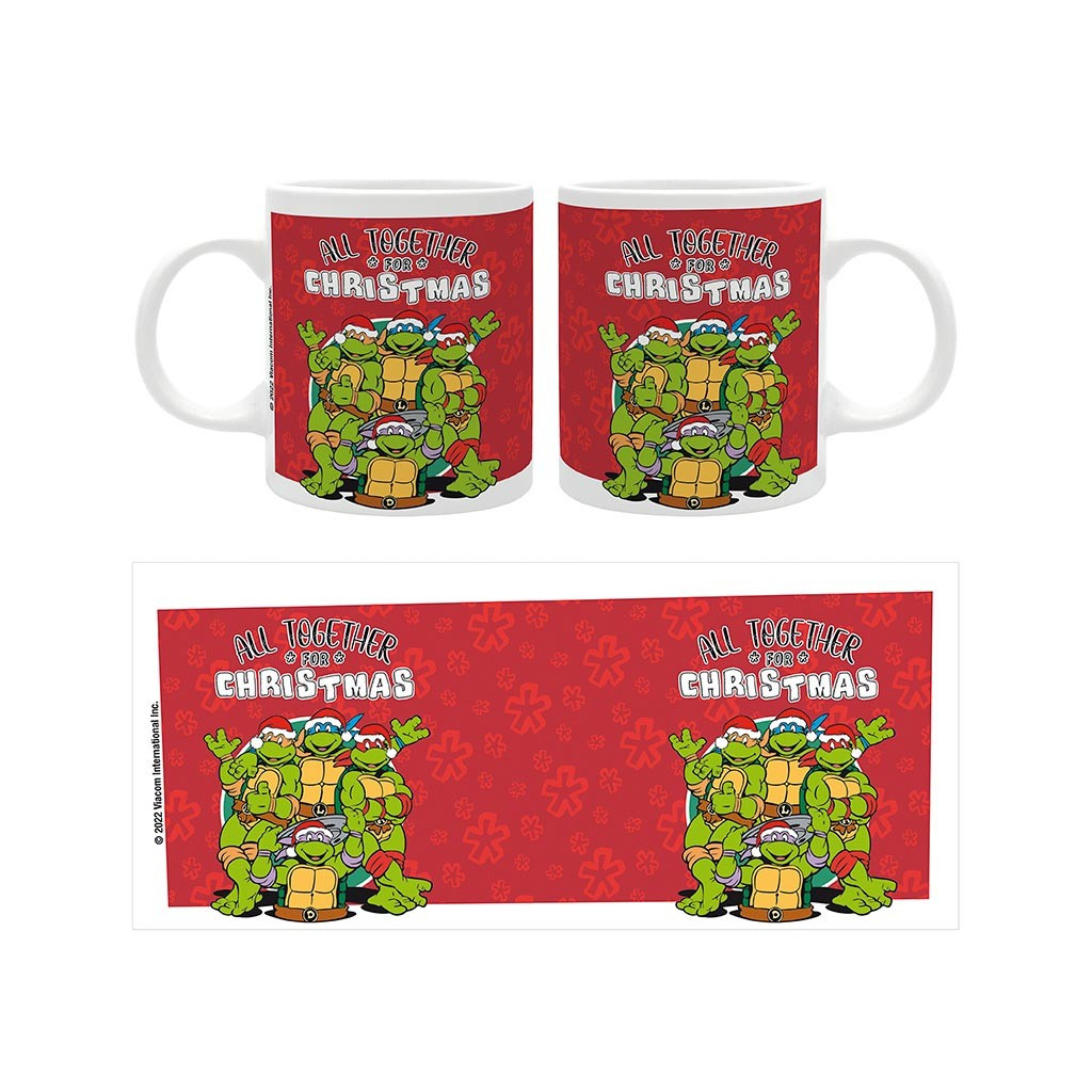 Tortues Ninja - Mug All Together for Christmas
