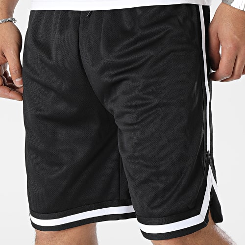 Short Jogging A Bandes TB243 Noir