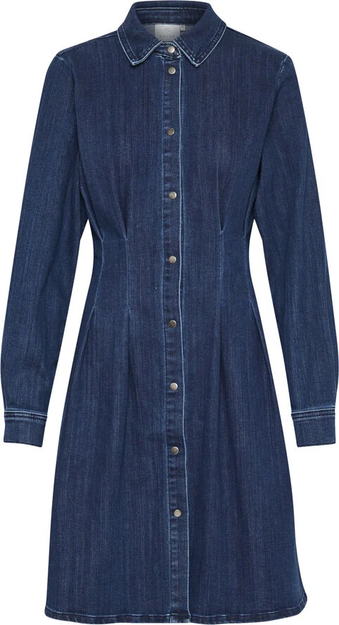 Kaffe KAlea Dress Dark blue denim