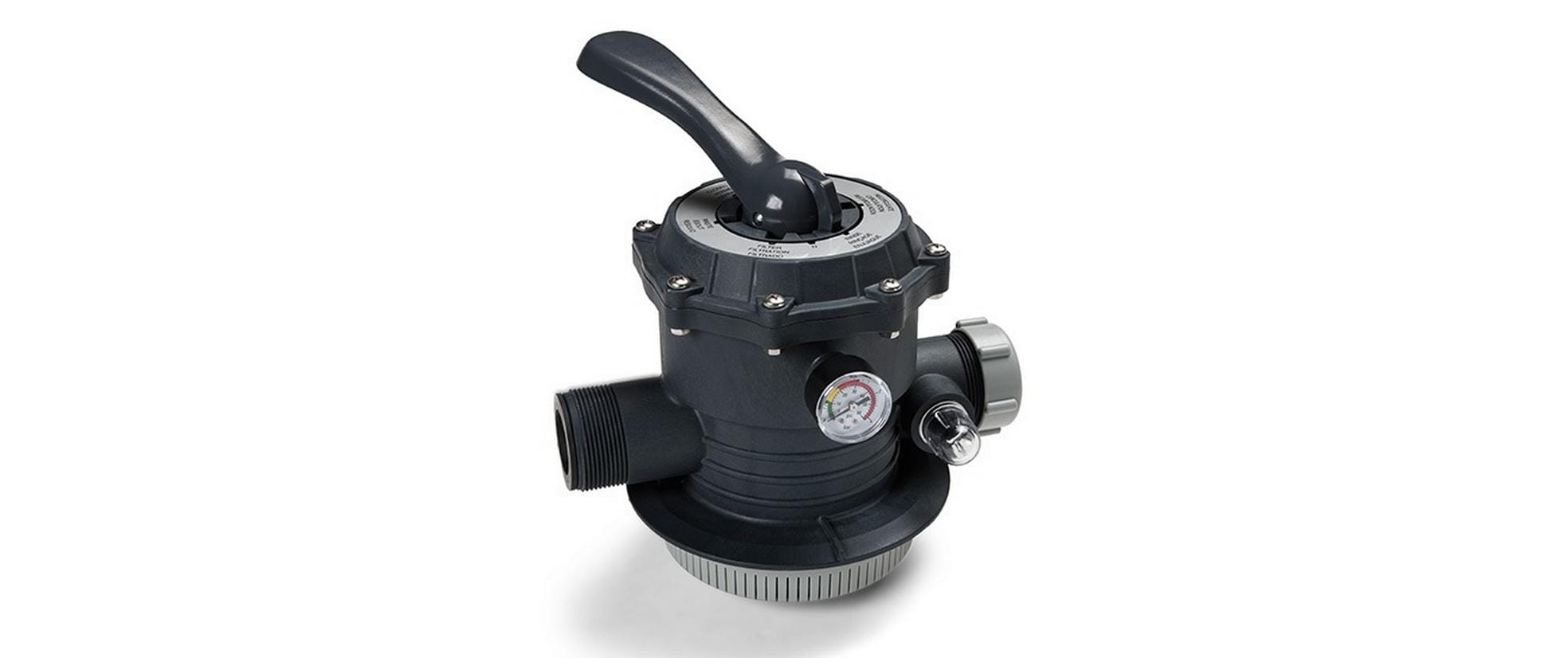 Sandfilteranlage 6-Wege VentilFilter-Kontrollventil mit Sperr-Position