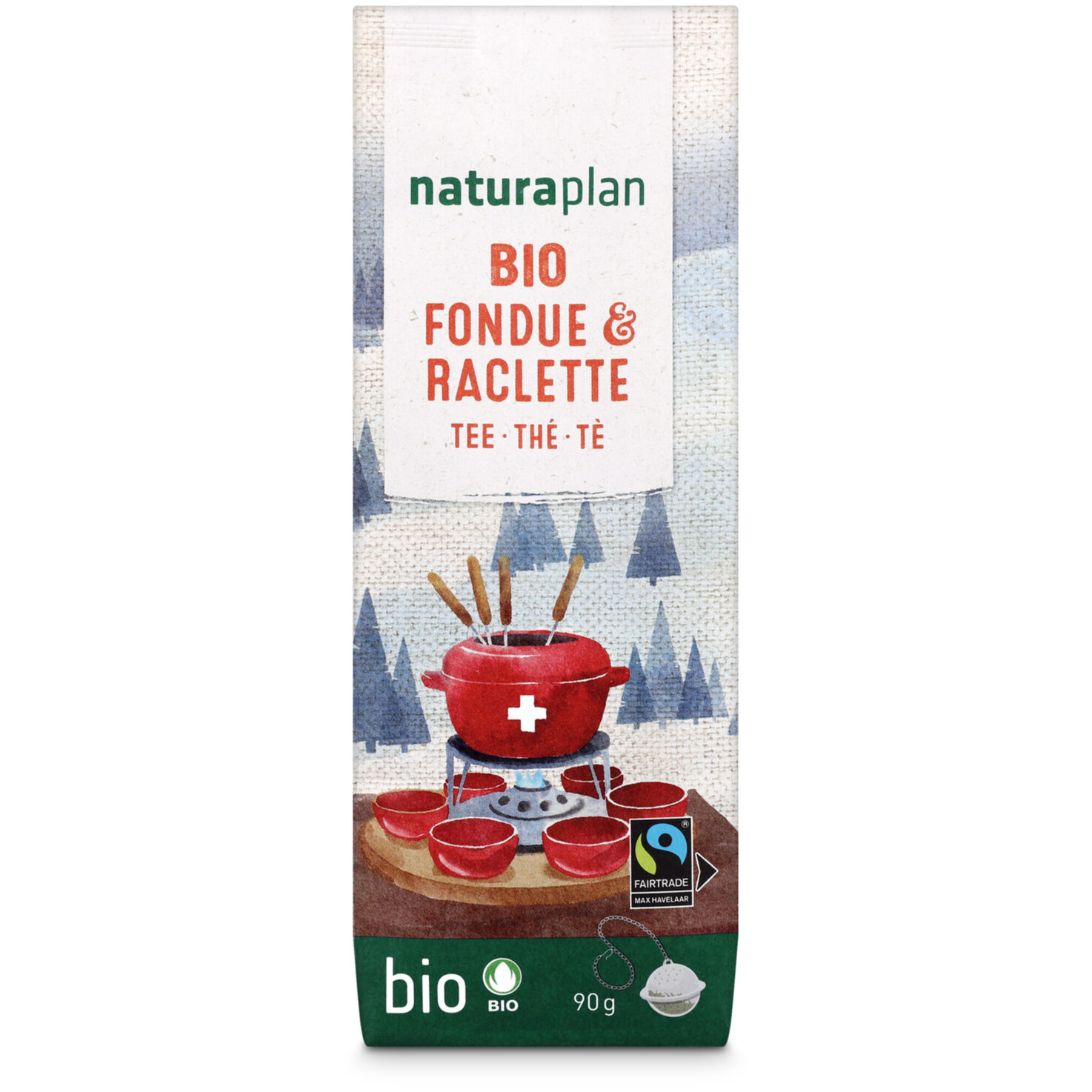 Naturaplan Bio Fairtrade Fondue & Raclette Tee