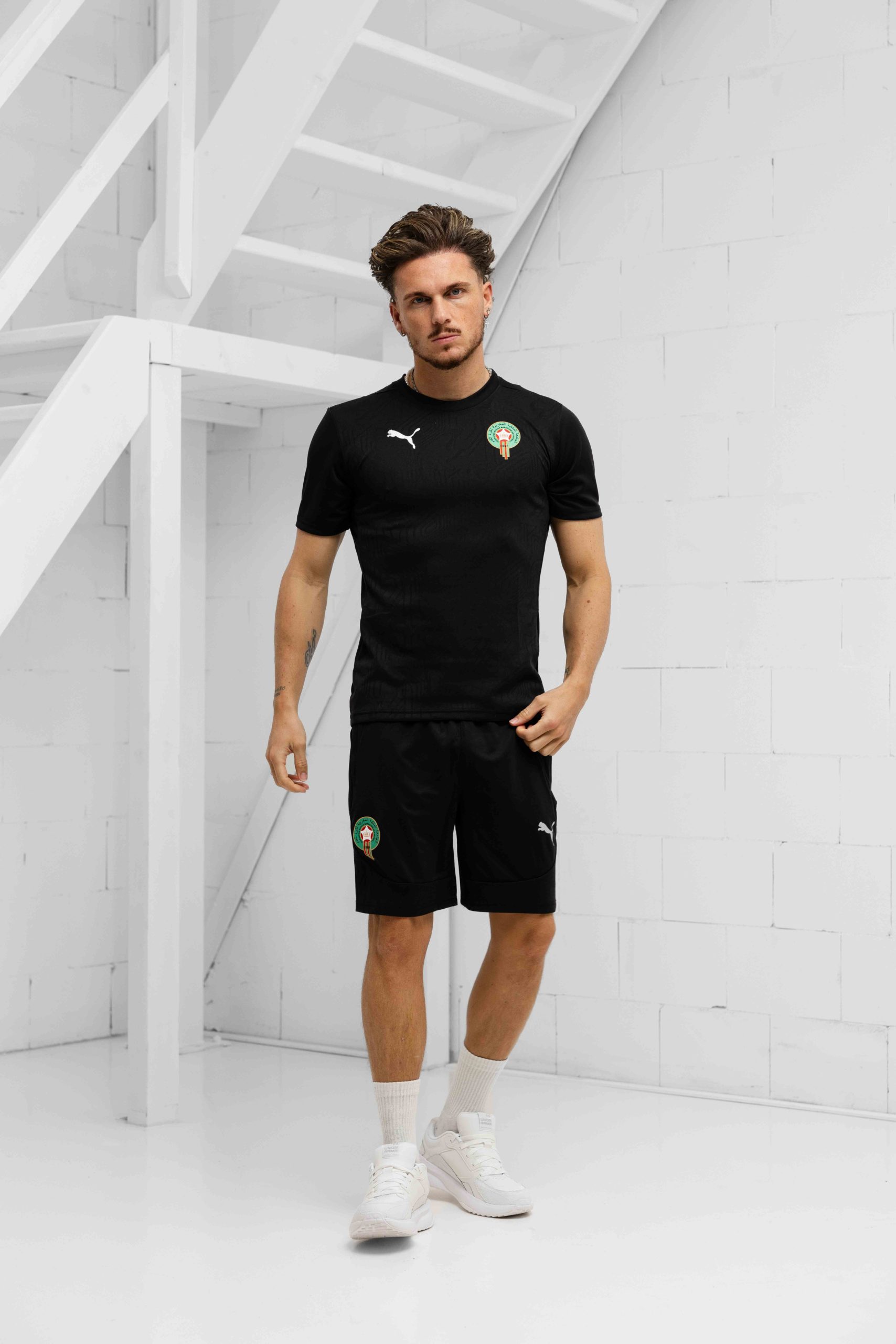 Marokko Trainingsset Senior Zwart 2025/2026