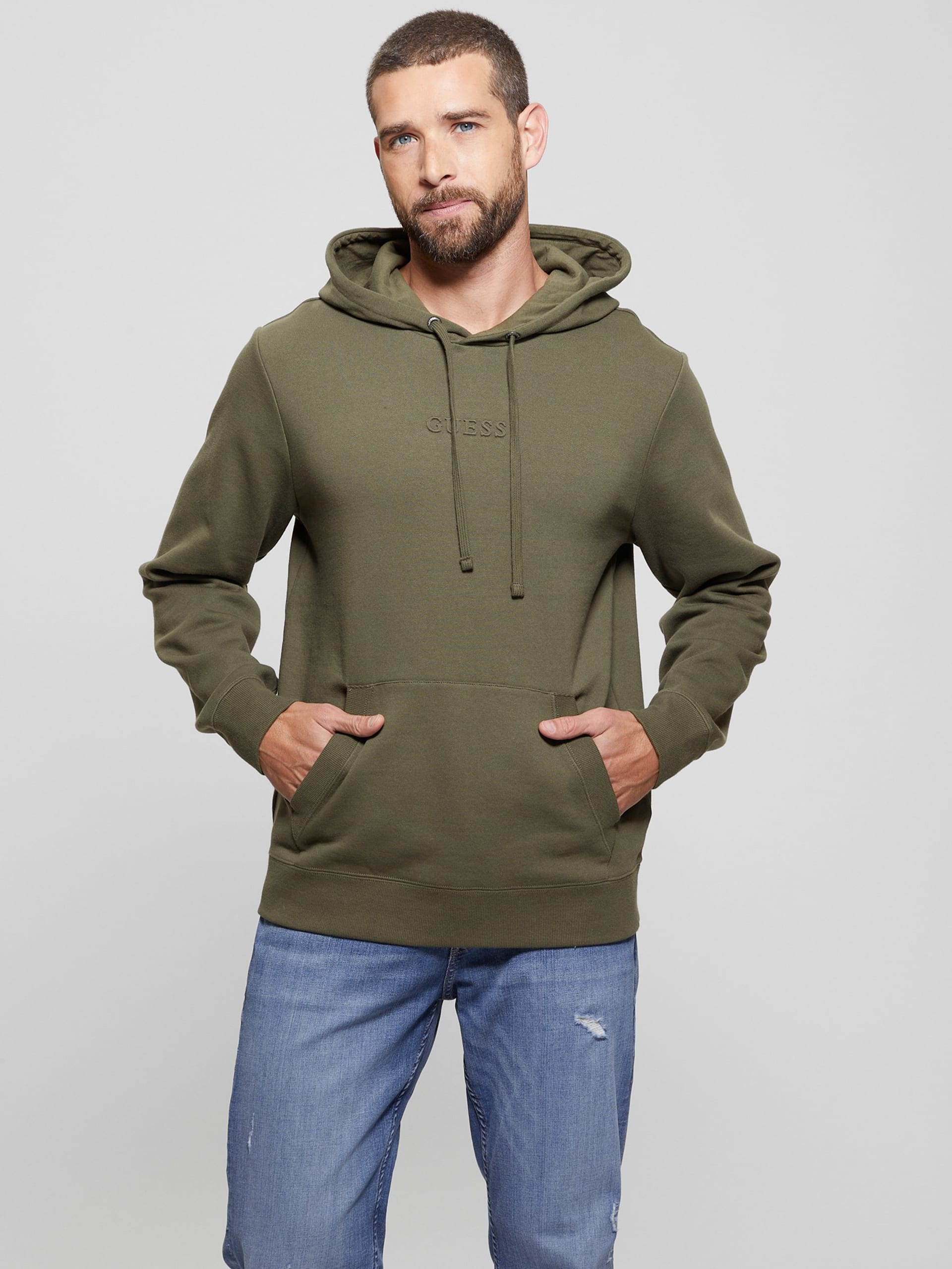 Moletom Eco Roy Embossed GUESS