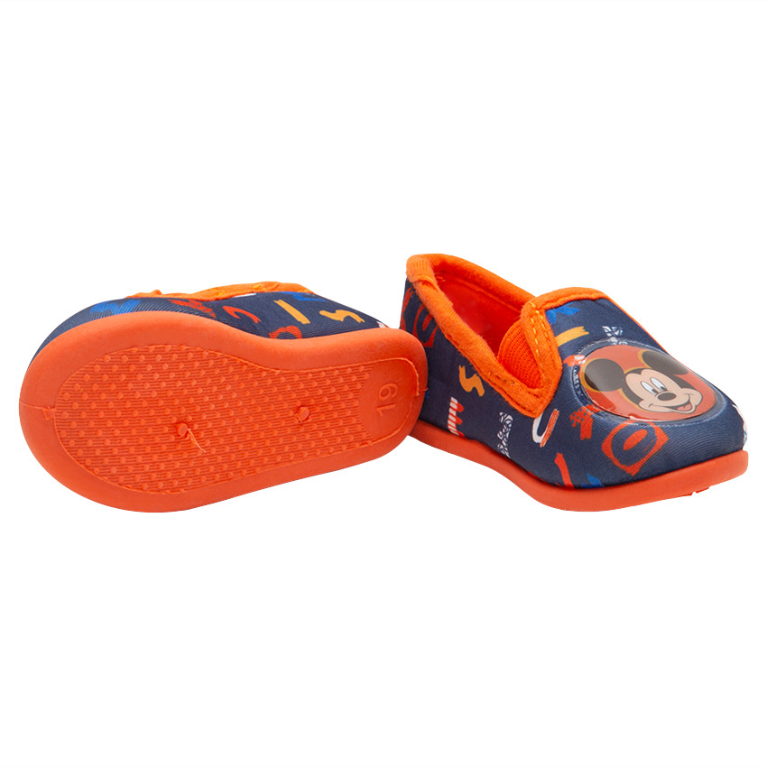 Chaussons bas élastiqués avec badge Mickey