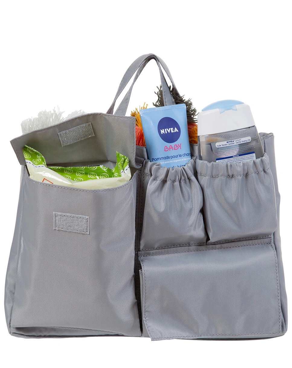 Wickeltaschen-Einsatz BAG IN BAG (31x22,5) in grau