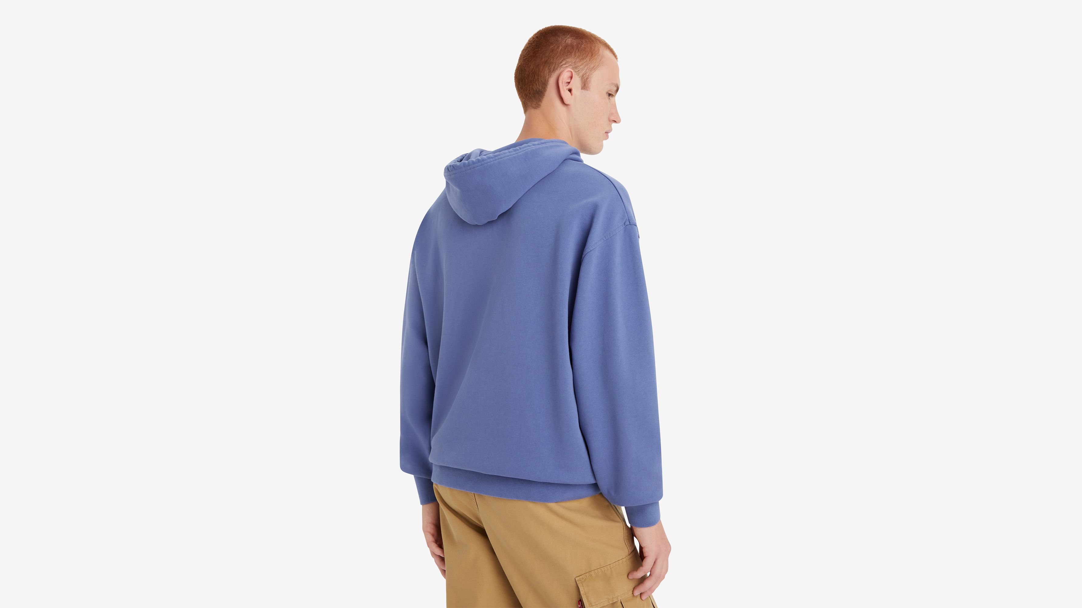 Sweat à capuche graphique Relaxed - Headline Hoodie Coastal Fjord - Bleu